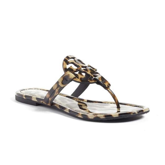 Tory Burch Shoes - 🆕Tory Burch Miller Printed Patent Leather Sandals